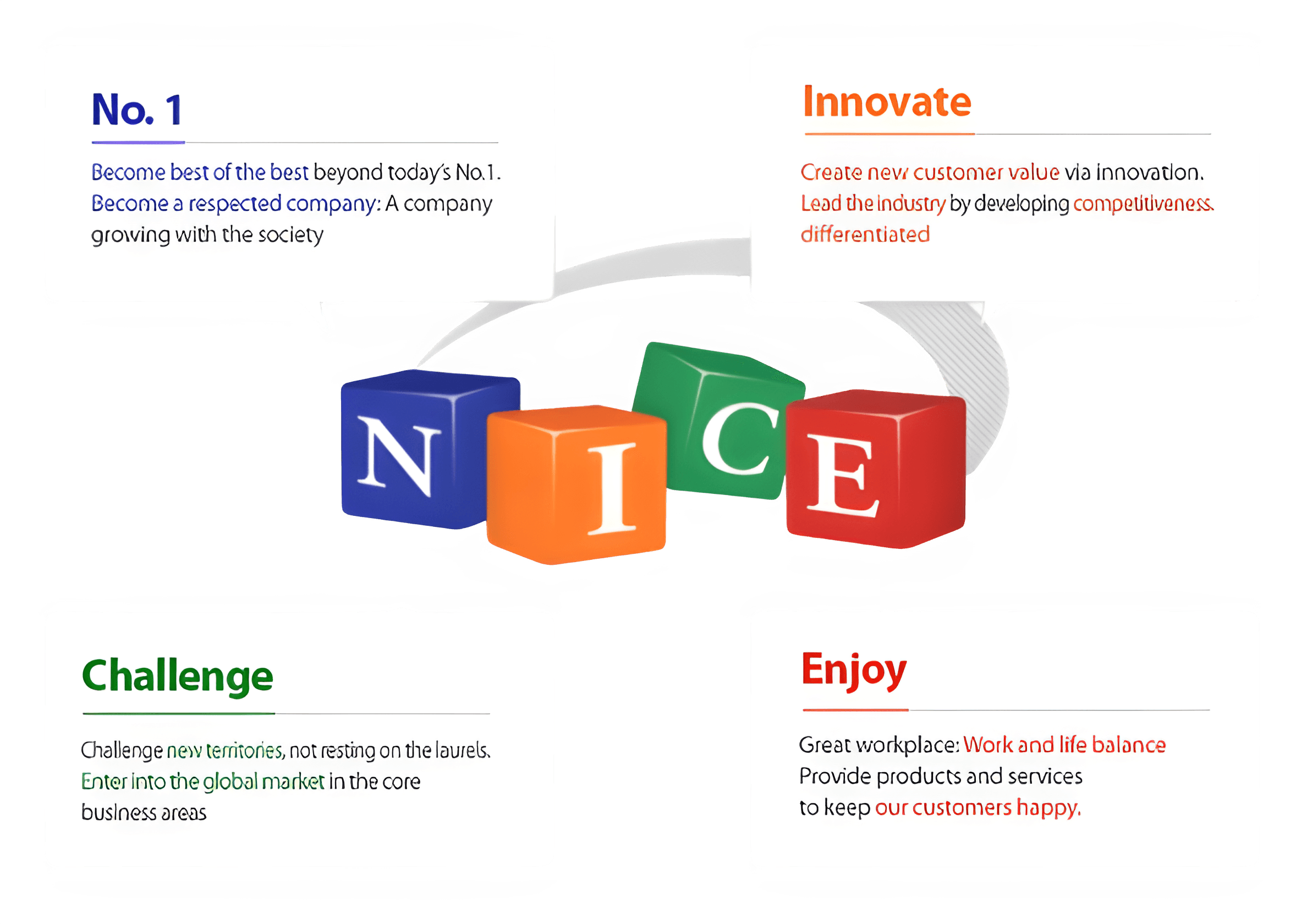 NICE's Vision